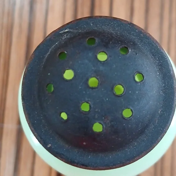 Vintage Jeanette Jadeite Green Beehive (1) Spice Jar Mid Century Kitchen - Picture 4 of 6